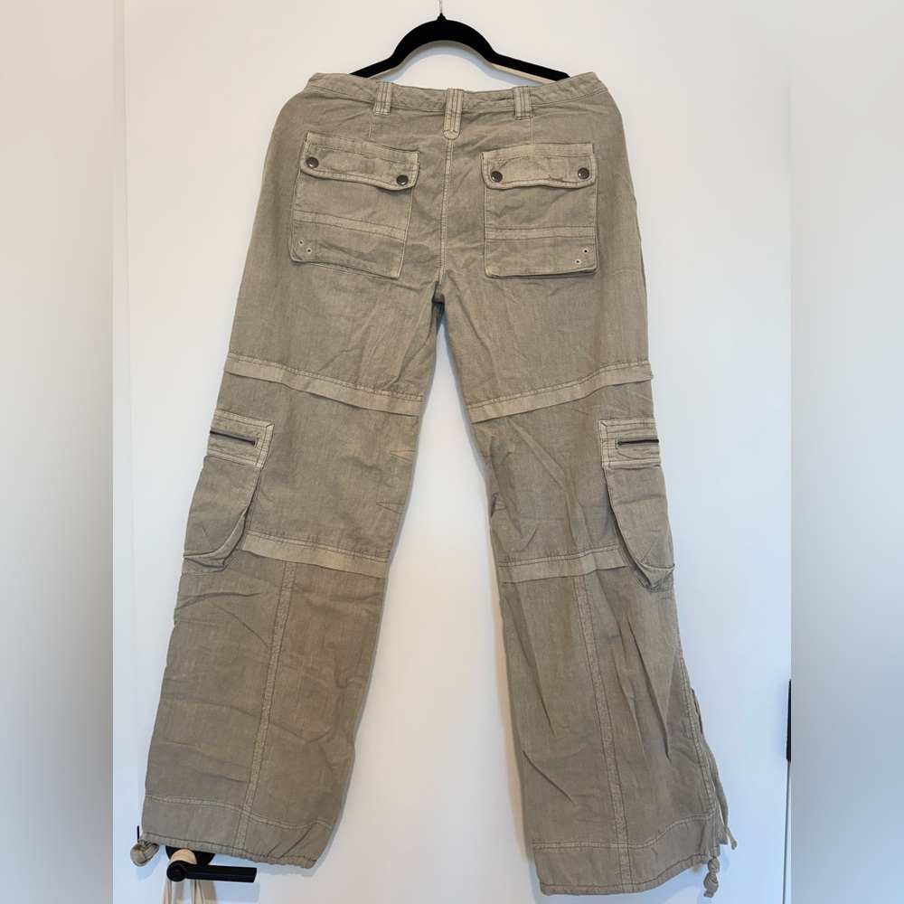 Free people washed sand taupe Cargo Pants - Picture 2 of 4